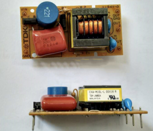 Scheda inverter potenza lcd - scheda, di